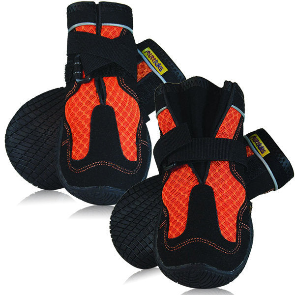 Muttluks MM3BU Mud Monsters Dog Boots Size 3 Extra Small Small Blue Pack of 2