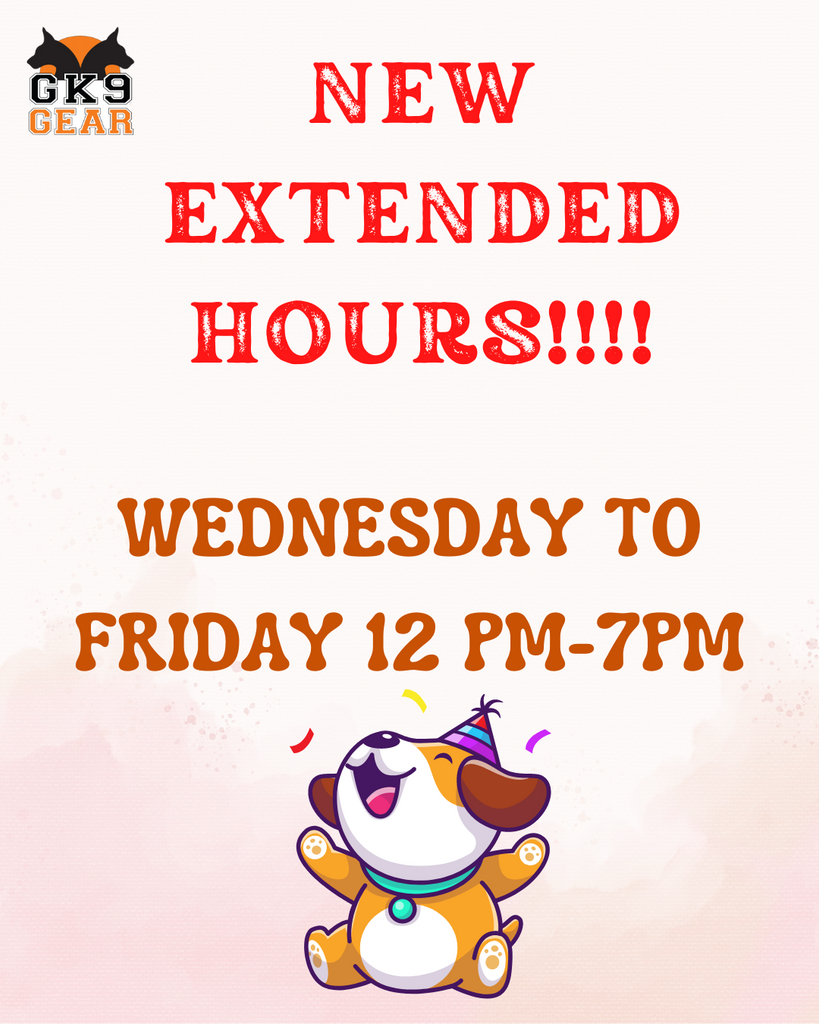 NEW EXTENDED HOURS!!!!