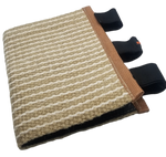 "Bitting jaws" Jute Cover