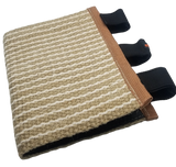 "Bitting jaws" Jute Cover