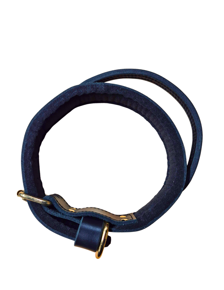 Leather agitation collar w/Handle
