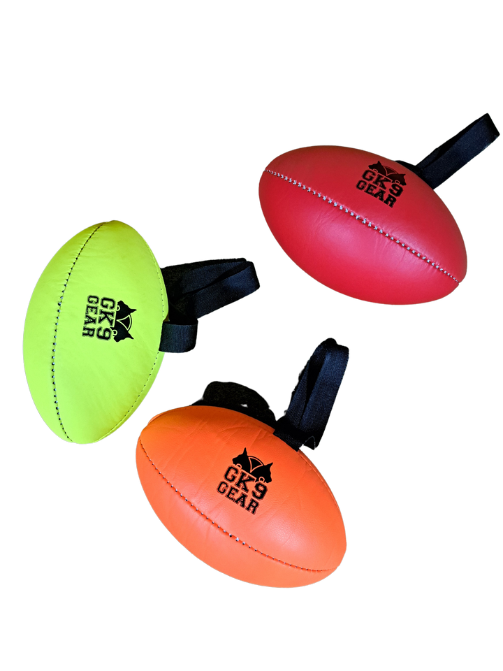 soft leather puppy rugby ball