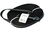 Herm Sprenger Tracking/Walking Rubberized Leash without Handle – Black