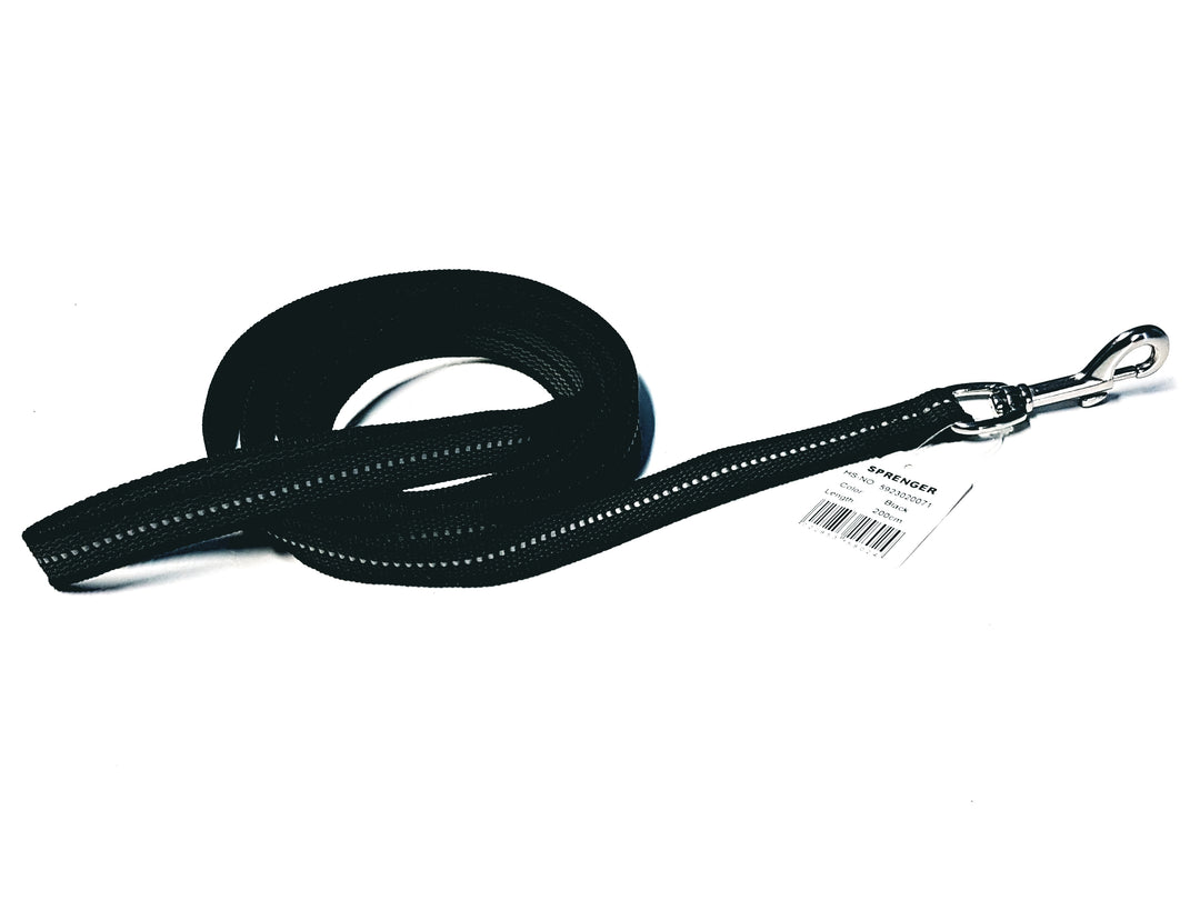 Herm Sprenger Rubberized Leash 6' x 3/4"