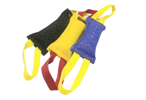 French Linen Bite Tug - Double handle