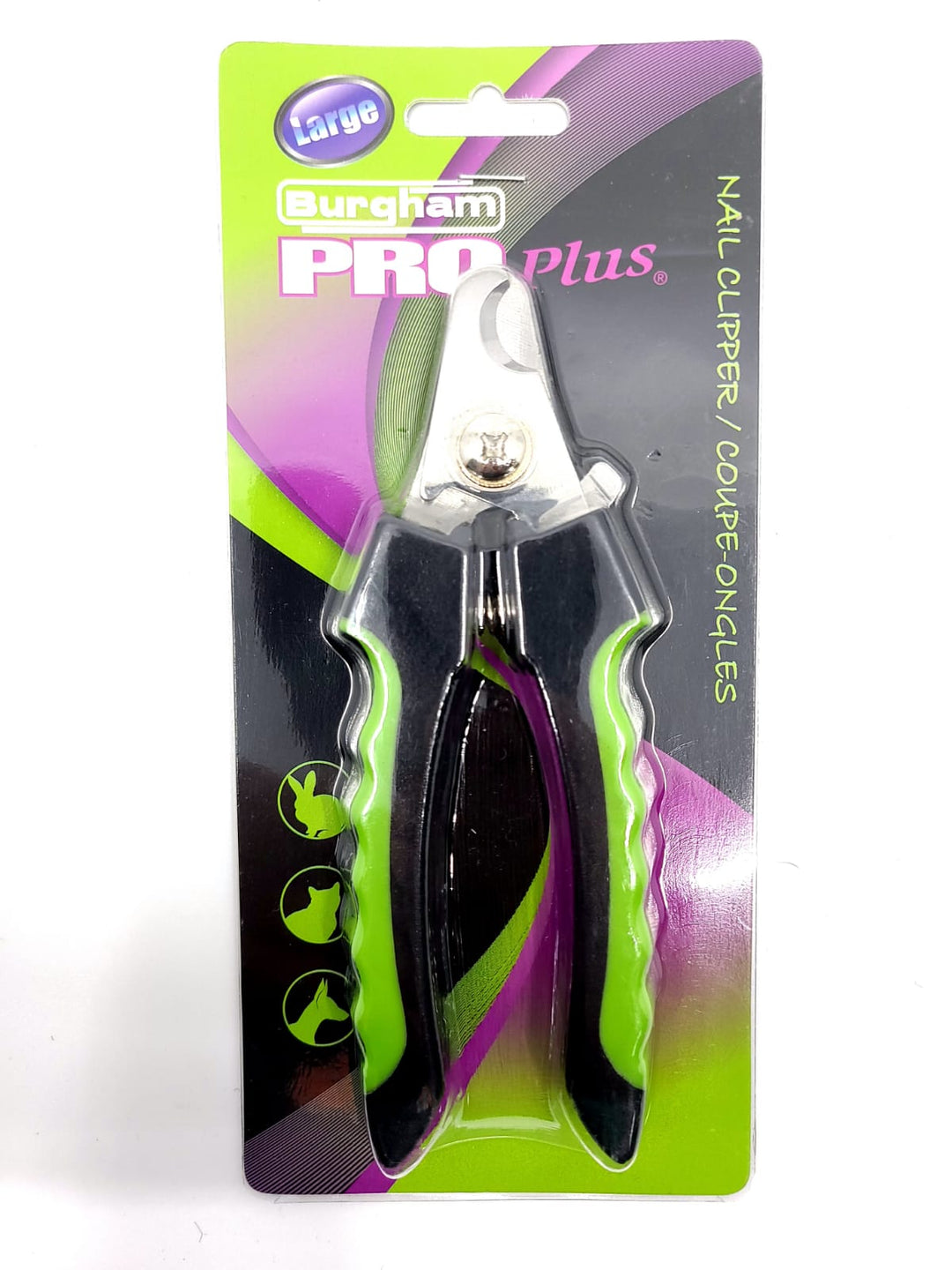 Pro Plus Nail Clippers with Ergonomic Rubber