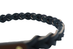 Handcrafted Braided Leather leash