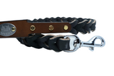 Handcrafted Braided Leather leash