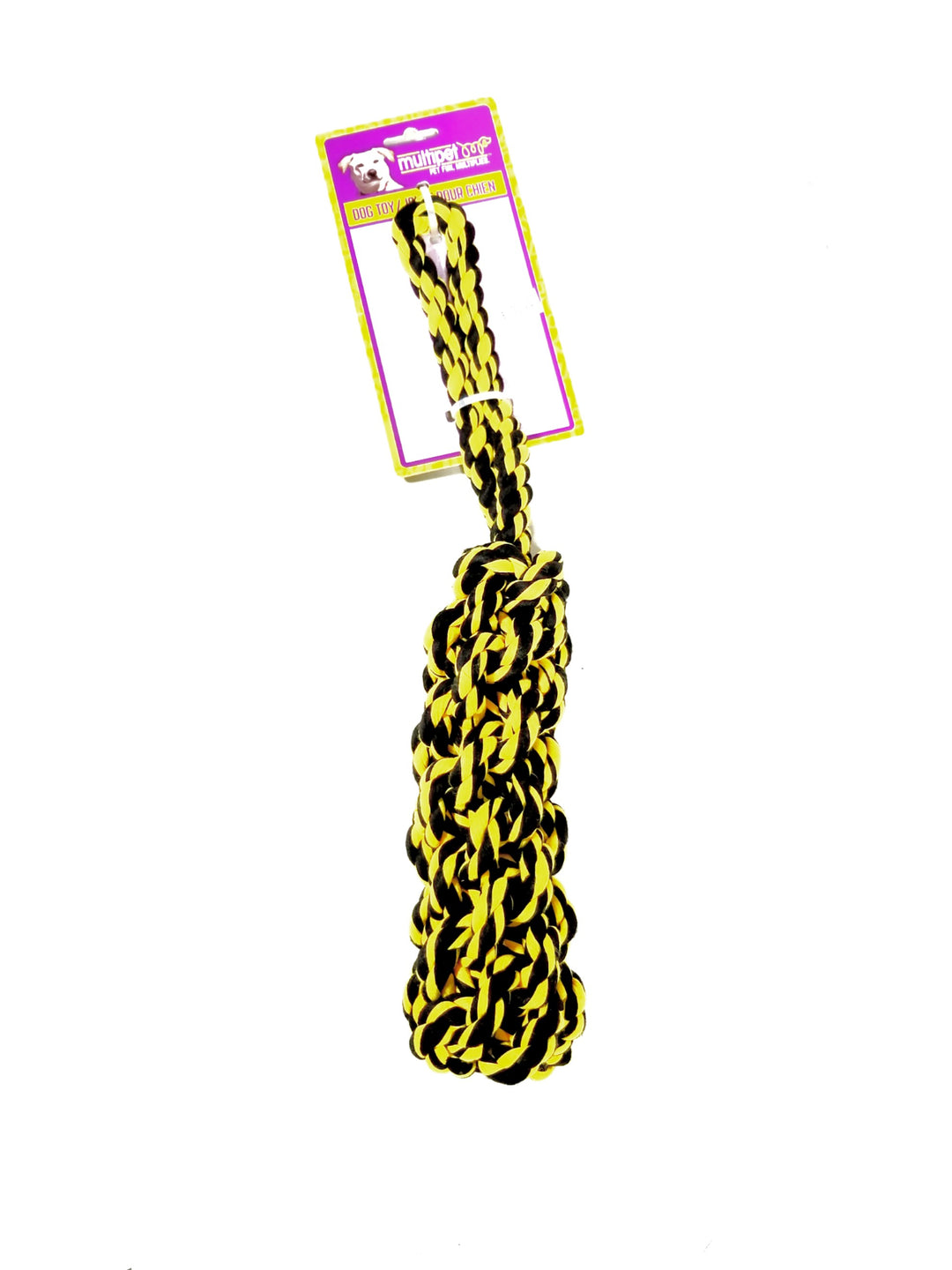 NUTS FOR KNOTS™ ROPE TUG W/ BRAIDED STICK