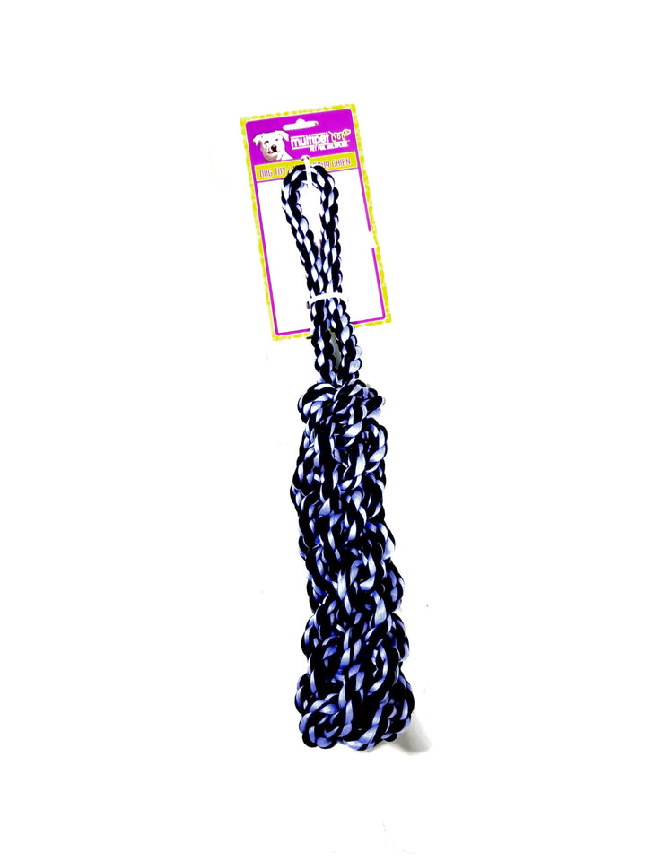 NUTS FOR KNOTS™ ROPE TUG W/ BRAIDED STICK